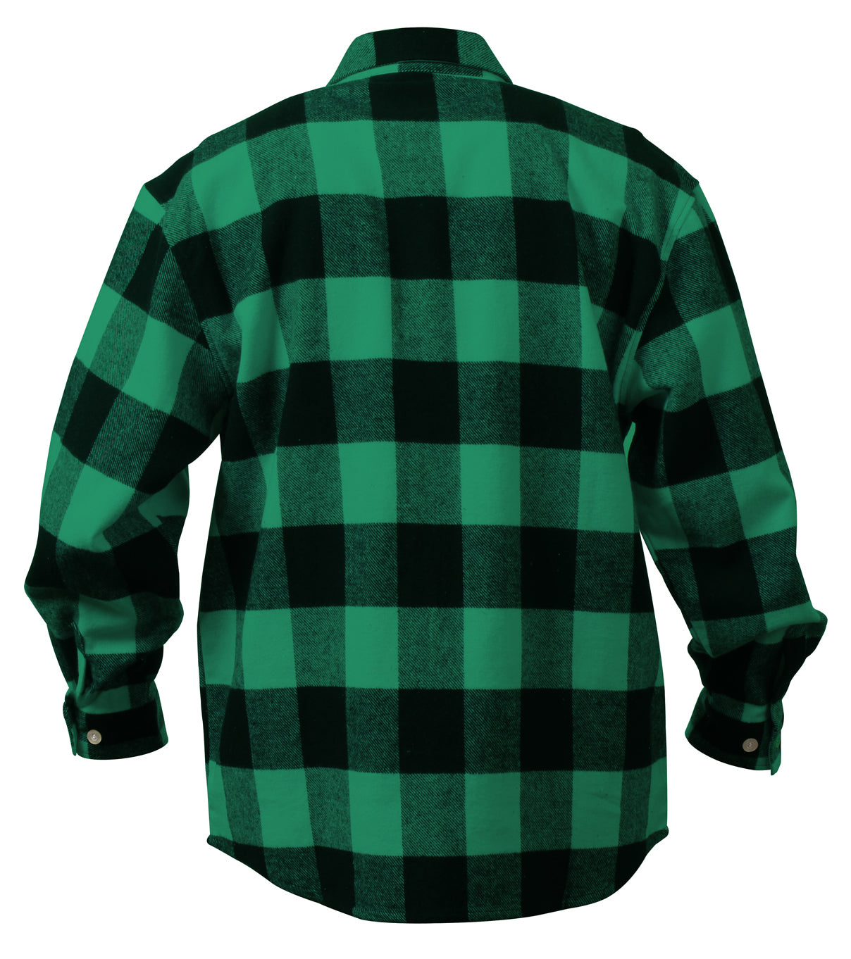 Rothco Extra Heavyweight Buffalo Plaid Flannel Shirt LARSON TACTICAL SUPPLY