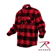 Rothco Extra Heavyweight Buffalo Plaid Flannel Shirt LARSON TACTICAL SUPPLY