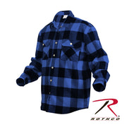 Rothco Extra Heavyweight Buffalo Plaid Flannel Shirt LARSON TACTICAL SUPPLY