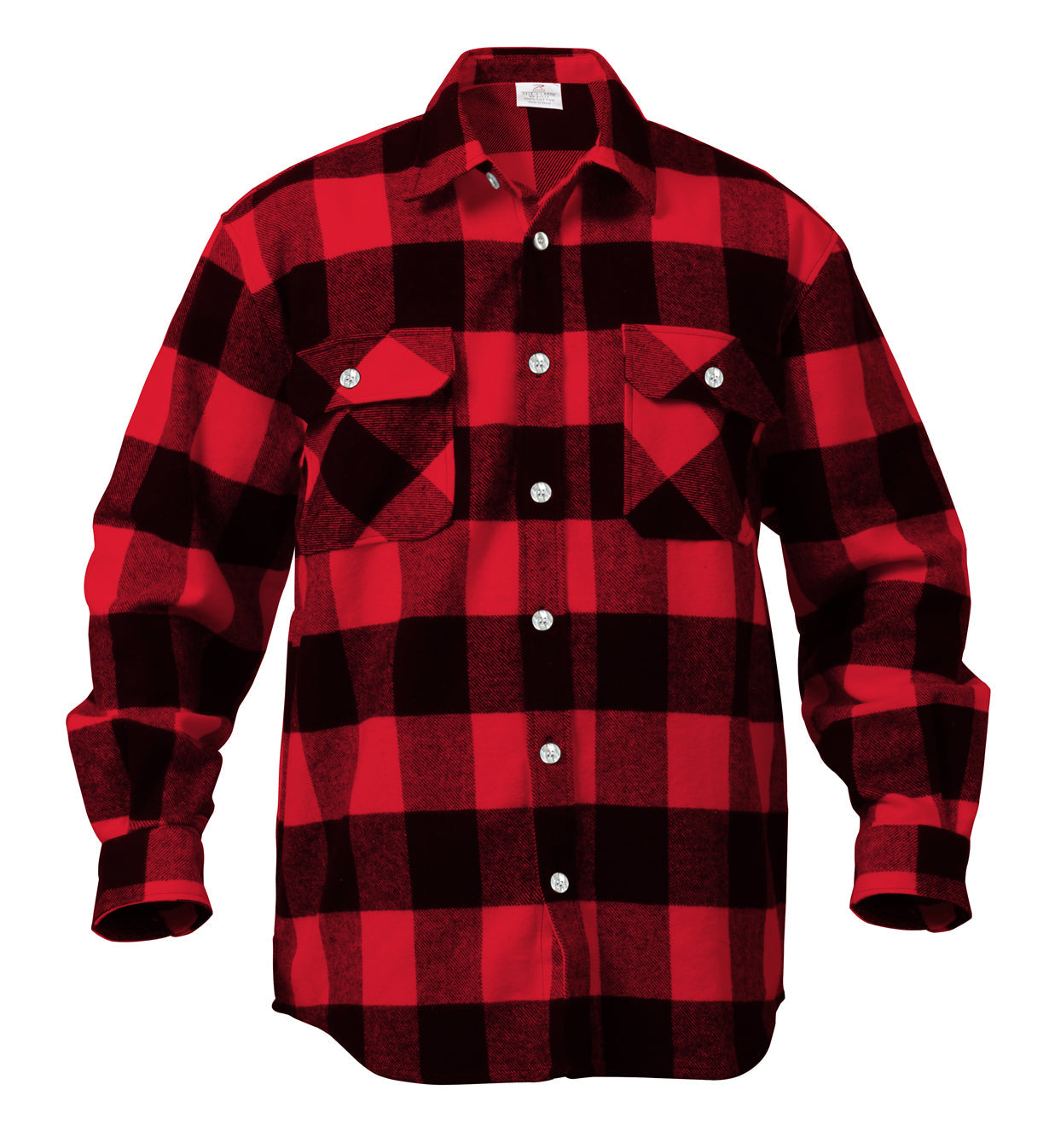 Rothco Extra Heavyweight Buffalo Plaid Flannel Shirt LARSON TACTICAL SUPPLY