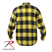 Rothco Extra Heavyweight Buffalo Plaid Flannel Shirt LARSON TACTICAL SUPPLY