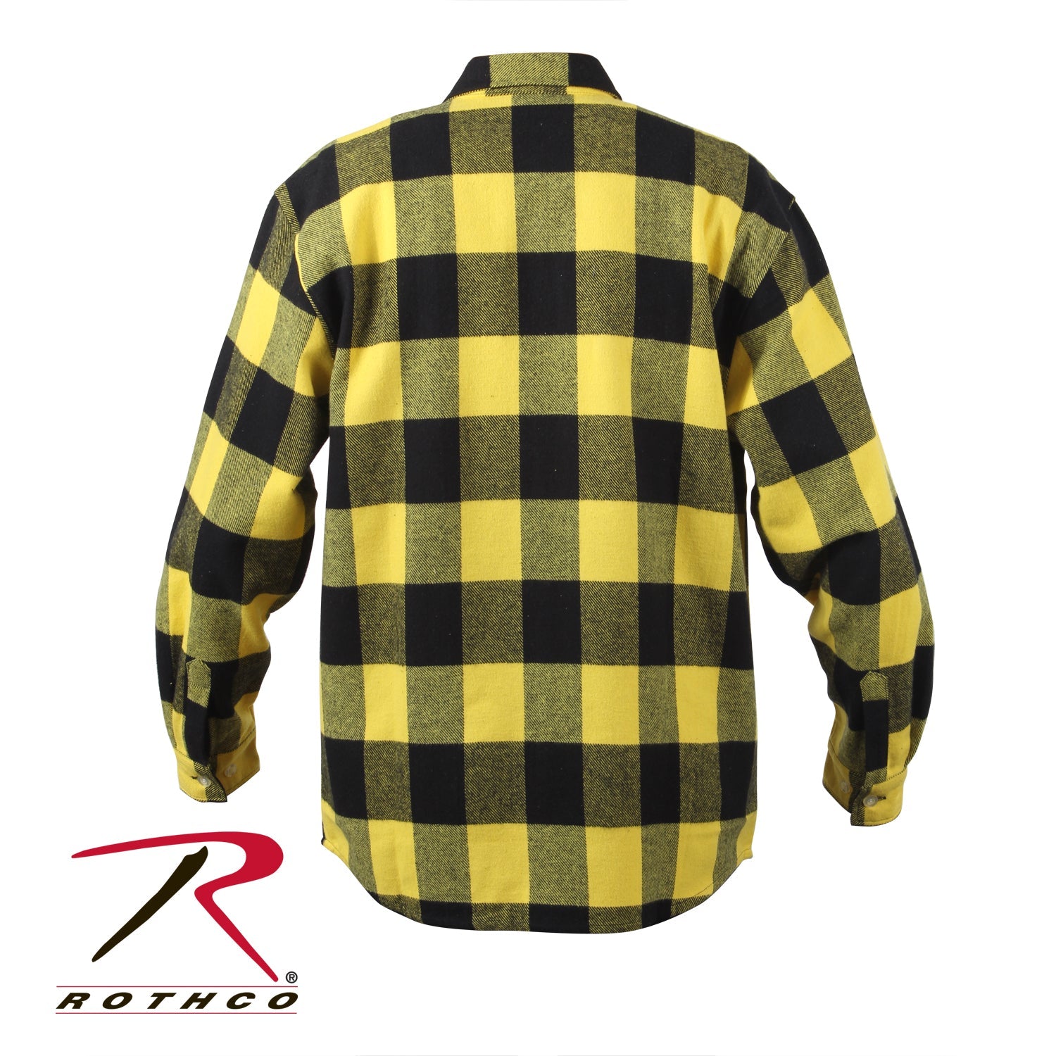 Rothco Extra Heavyweight Buffalo Plaid Flannel Shirt LARSON TACTICAL SUPPLY
