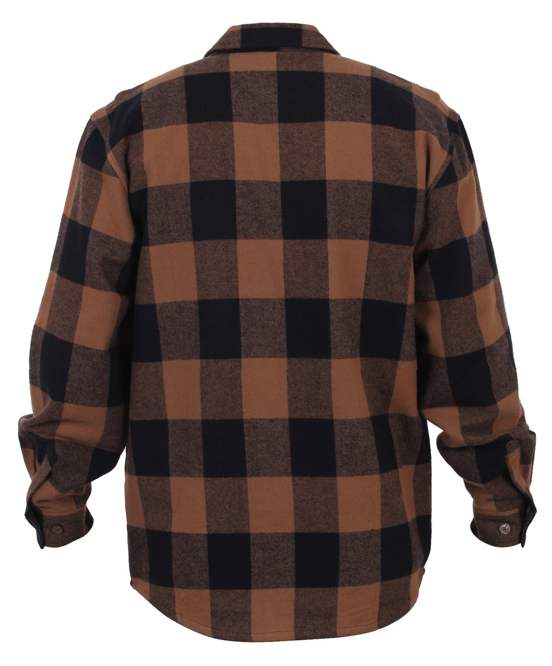 Rothco Extra Heavyweight Buffalo Plaid Flannel Shirt LARSON TACTICAL SUPPLY
