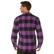 Rothco Extra Heavyweight Buffalo Plaid Flannel Shirt LARSON TACTICAL SUPPLY