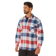 Rothco Extra Heavyweight Buffalo Plaid Flannel Shirt LARSON TACTICAL SUPPLY