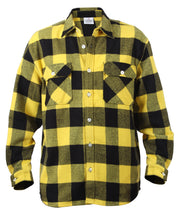 Rothco Extra Heavyweight Buffalo Plaid Flannel Shirt LARSON TACTICAL SUPPLY