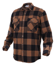 Rothco Extra Heavyweight Buffalo Plaid Flannel Shirt LARSON TACTICAL SUPPLY