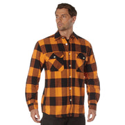 Rothco Extra Heavyweight Buffalo Plaid Flannel Shirt LARSON TACTICAL SUPPLY