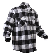 Rothco Extra Heavyweight Buffalo Plaid Flannel Shirt LARSON TACTICAL SUPPLY