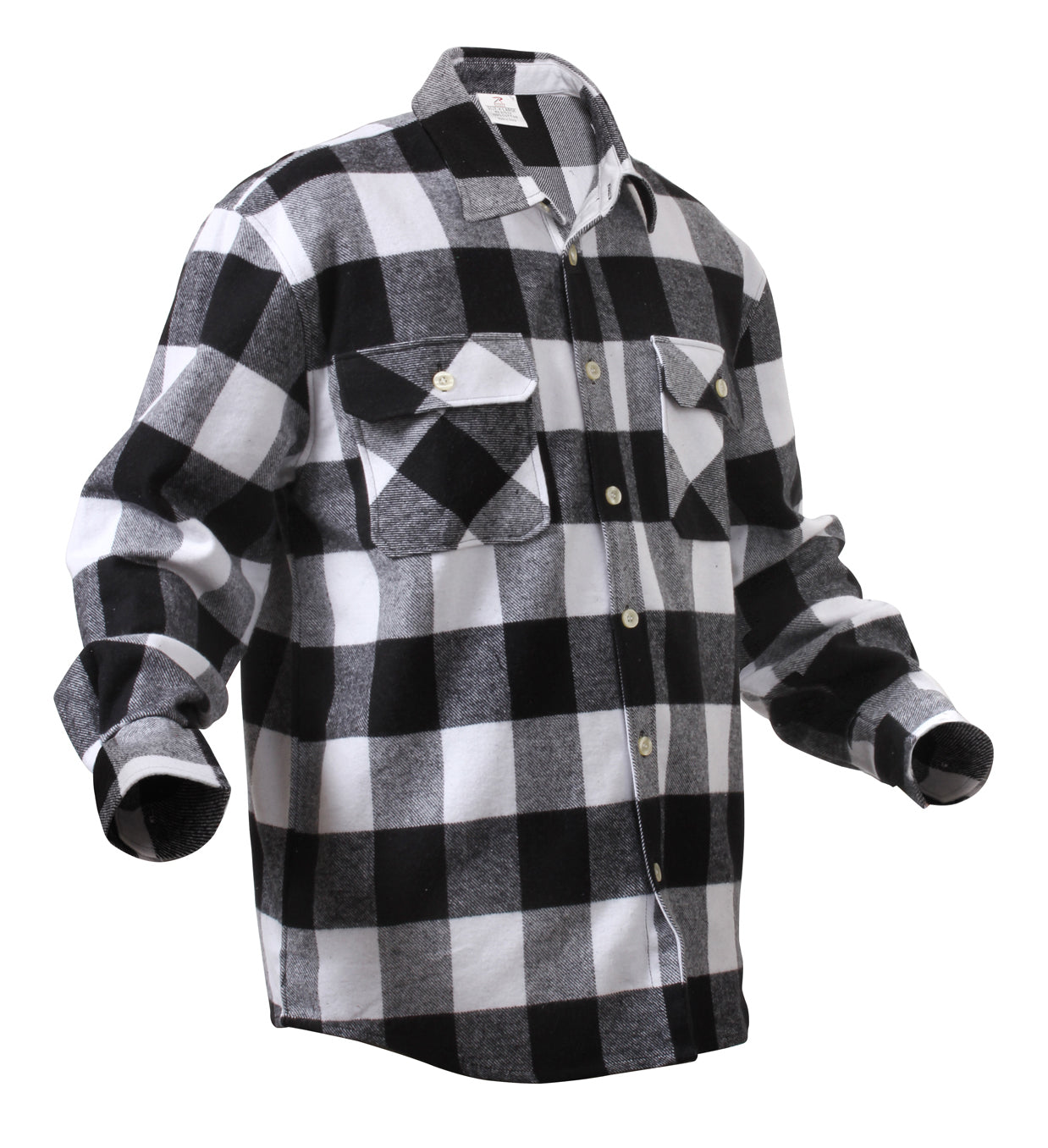 Rothco Extra Heavyweight Buffalo Plaid Flannel Shirt LARSON TACTICAL SUPPLY
