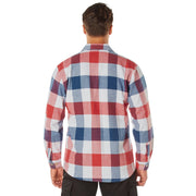 Rothco Extra Heavyweight Buffalo Plaid Flannel Shirt LARSON TACTICAL SUPPLY