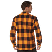 Rothco Extra Heavyweight Buffalo Plaid Flannel Shirt LARSON TACTICAL SUPPLY