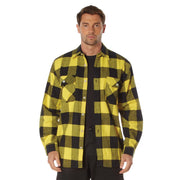 Rothco Extra Heavyweight Buffalo Plaid Flannel Shirt LARSON TACTICAL SUPPLY