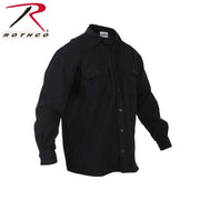 Rothco Extra Heavyweight Buffalo Plaid Flannel Shirt LARSON TACTICAL SUPPLY