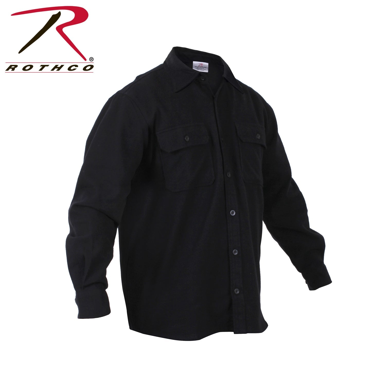 Rothco Extra Heavyweight Buffalo Plaid Flannel Shirt LARSON TACTICAL SUPPLY