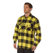 Rothco Extra Heavyweight Buffalo Plaid Flannel Shirt LARSON TACTICAL SUPPLY