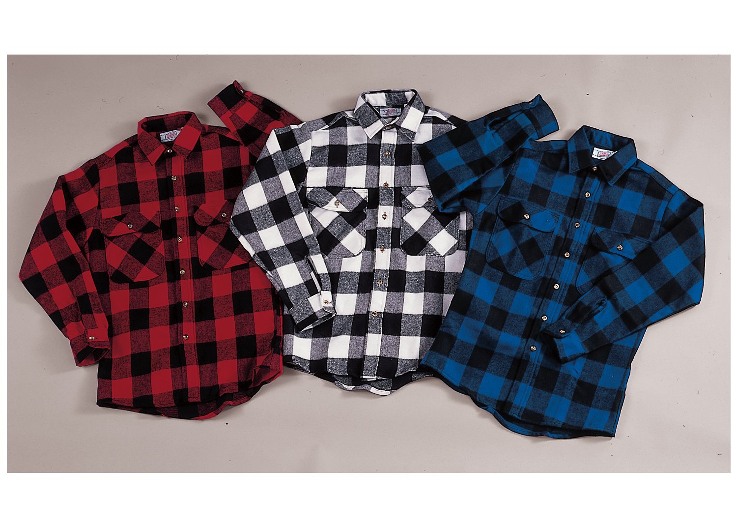 Rothco Extra Heavyweight Buffalo Plaid Flannel Shirt LARSON TACTICAL SUPPLY