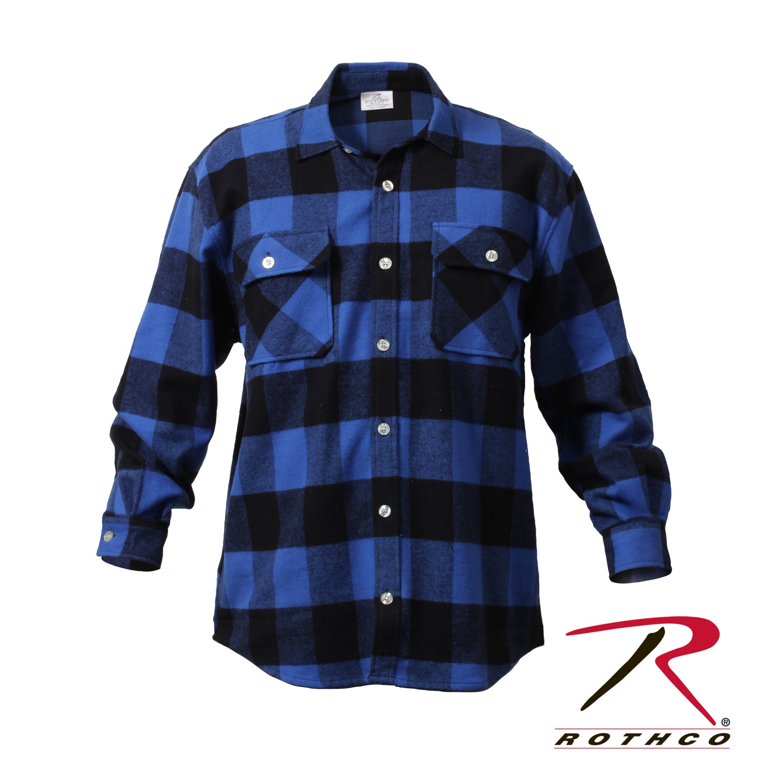 Rothco Extra Heavyweight Buffalo Plaid Flannel Shirt LARSON TACTICAL SUPPLY
