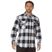 Rothco Extra Heavyweight Buffalo Plaid Flannel Shirt LARSON TACTICAL SUPPLY