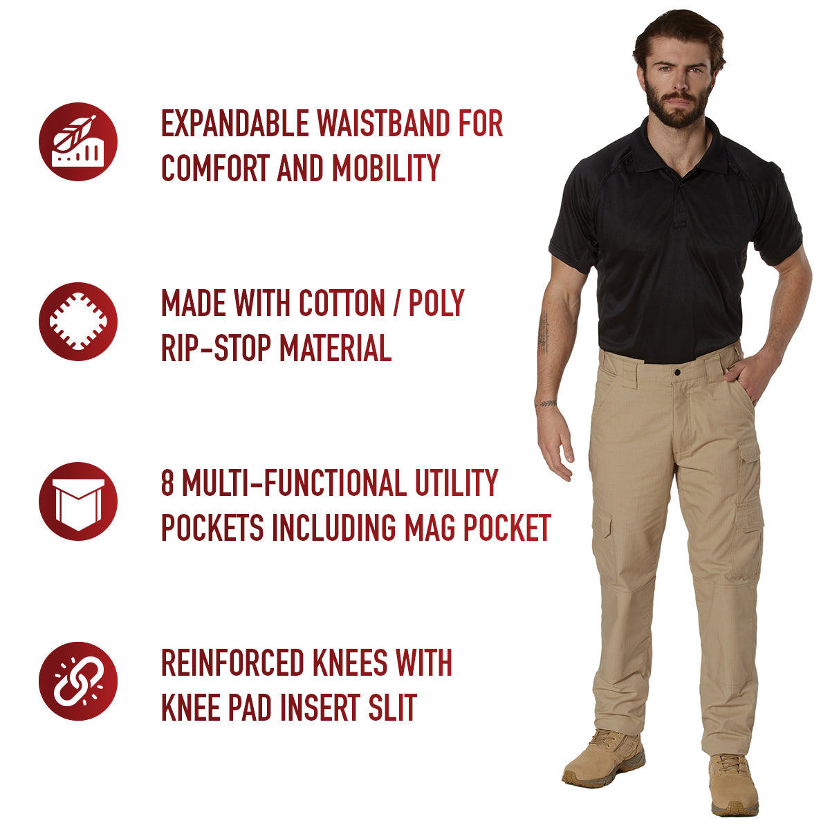 Rothco Tactical Duty Pants LARSON TACTICAL SUPPLY