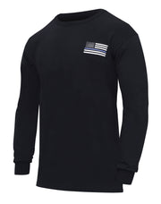 Rothco Thin Blue Line Honor and Respect Long Sleeve T-Shirt LARSON TACTICAL SUPPLY