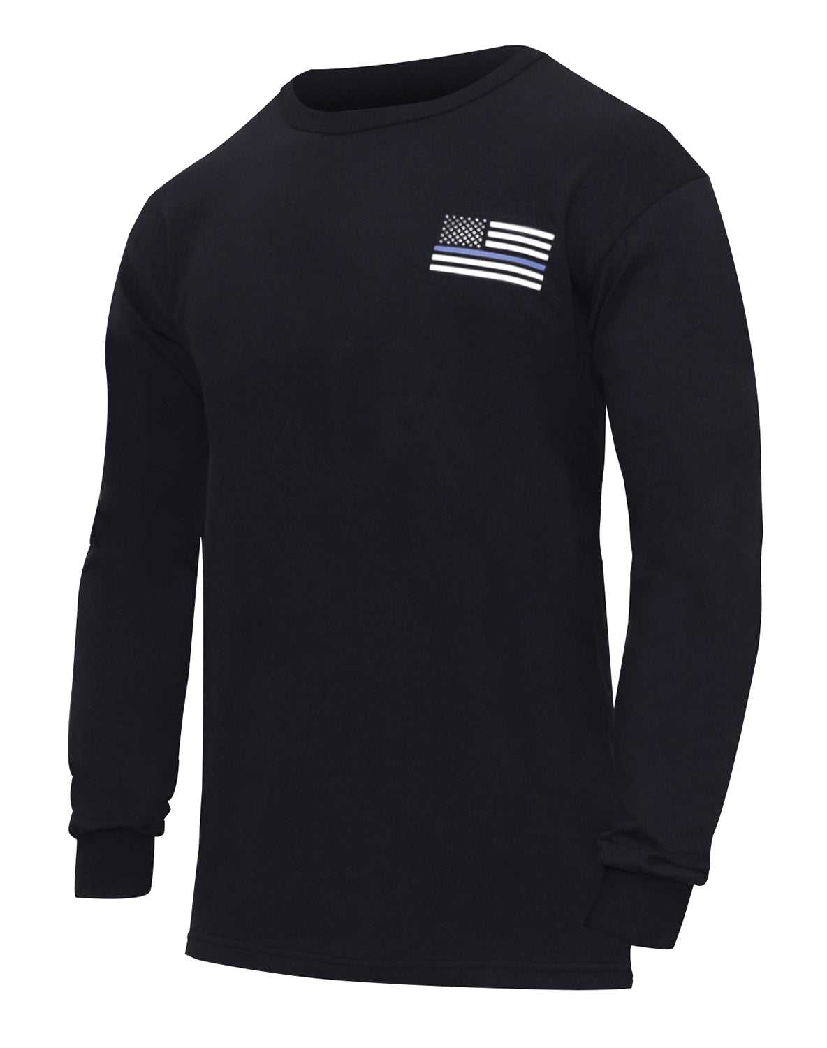 Rothco Thin Blue Line Honor and Respect Long Sleeve T-Shirt LARSON TACTICAL SUPPLY