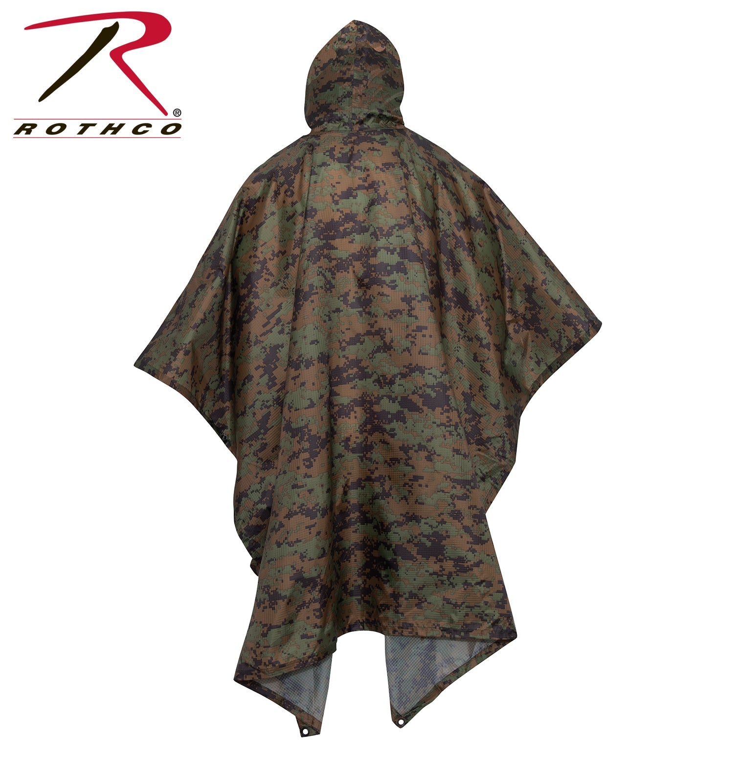 Rothco G.I. Type Rip-Stop Poncho LARSON TACTICAL SUPPLY