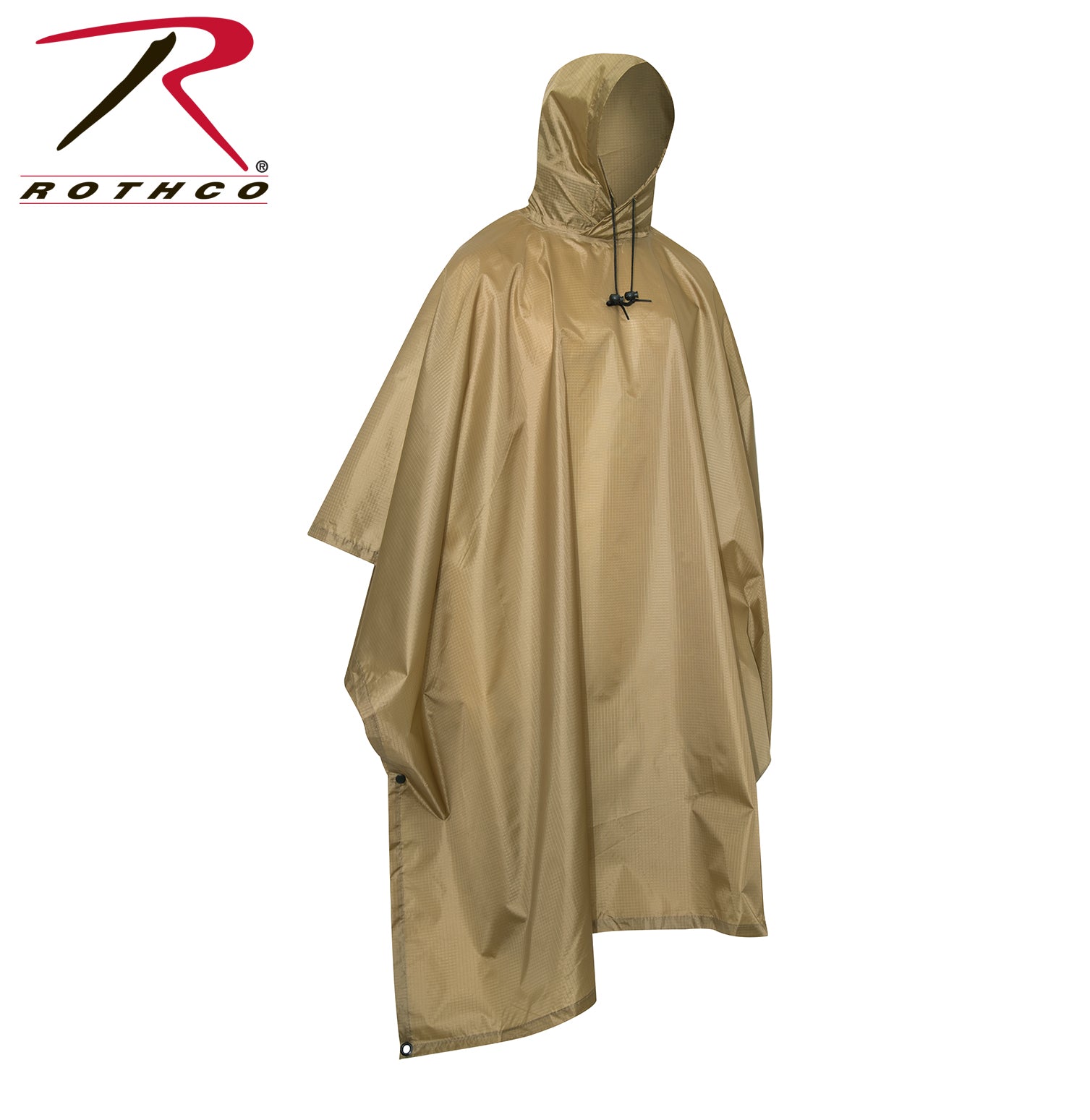 Rothco G.I. Type Rip-Stop Poncho LARSON TACTICAL SUPPLY