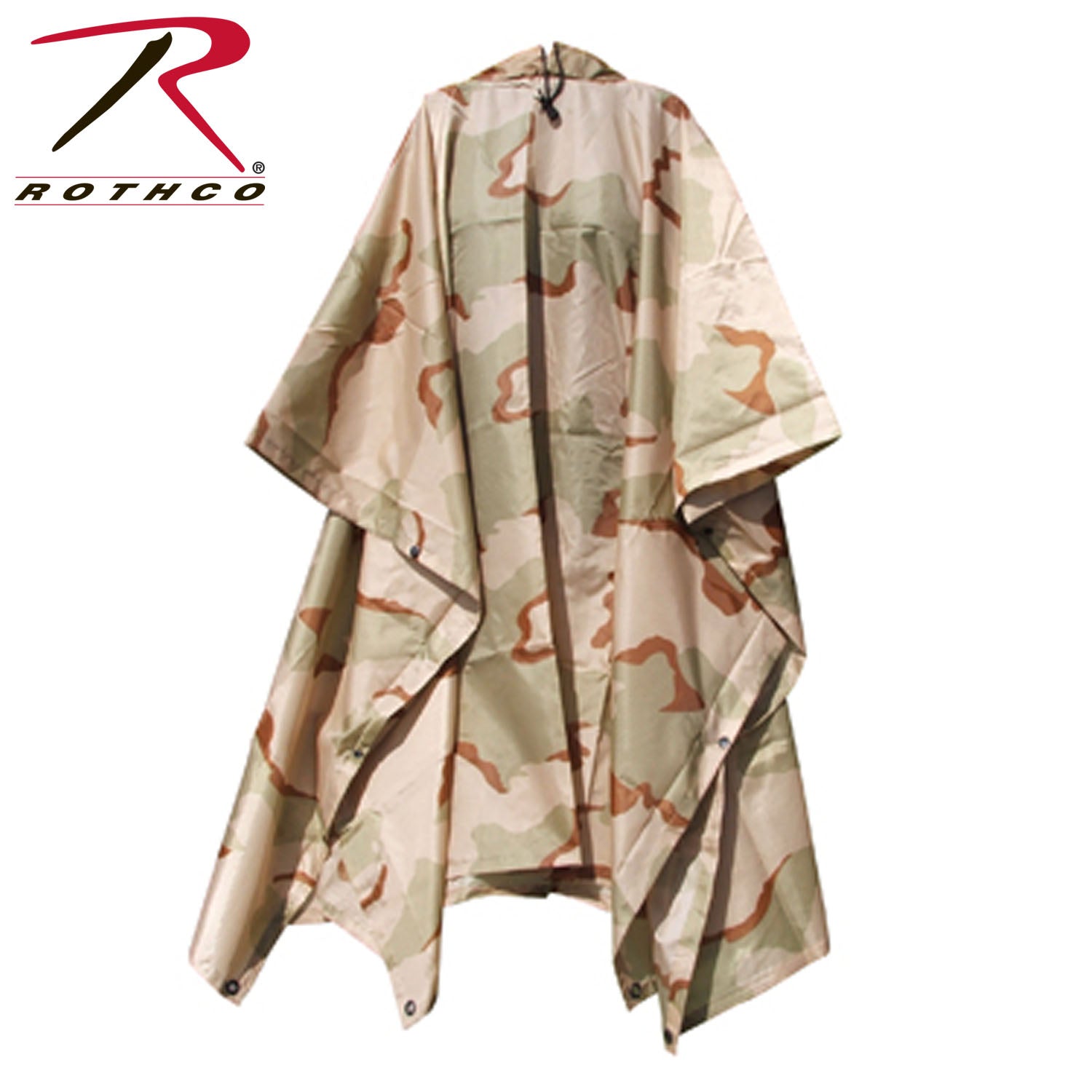 Rothco G.I. Type Rip-Stop Poncho LARSON TACTICAL SUPPLY