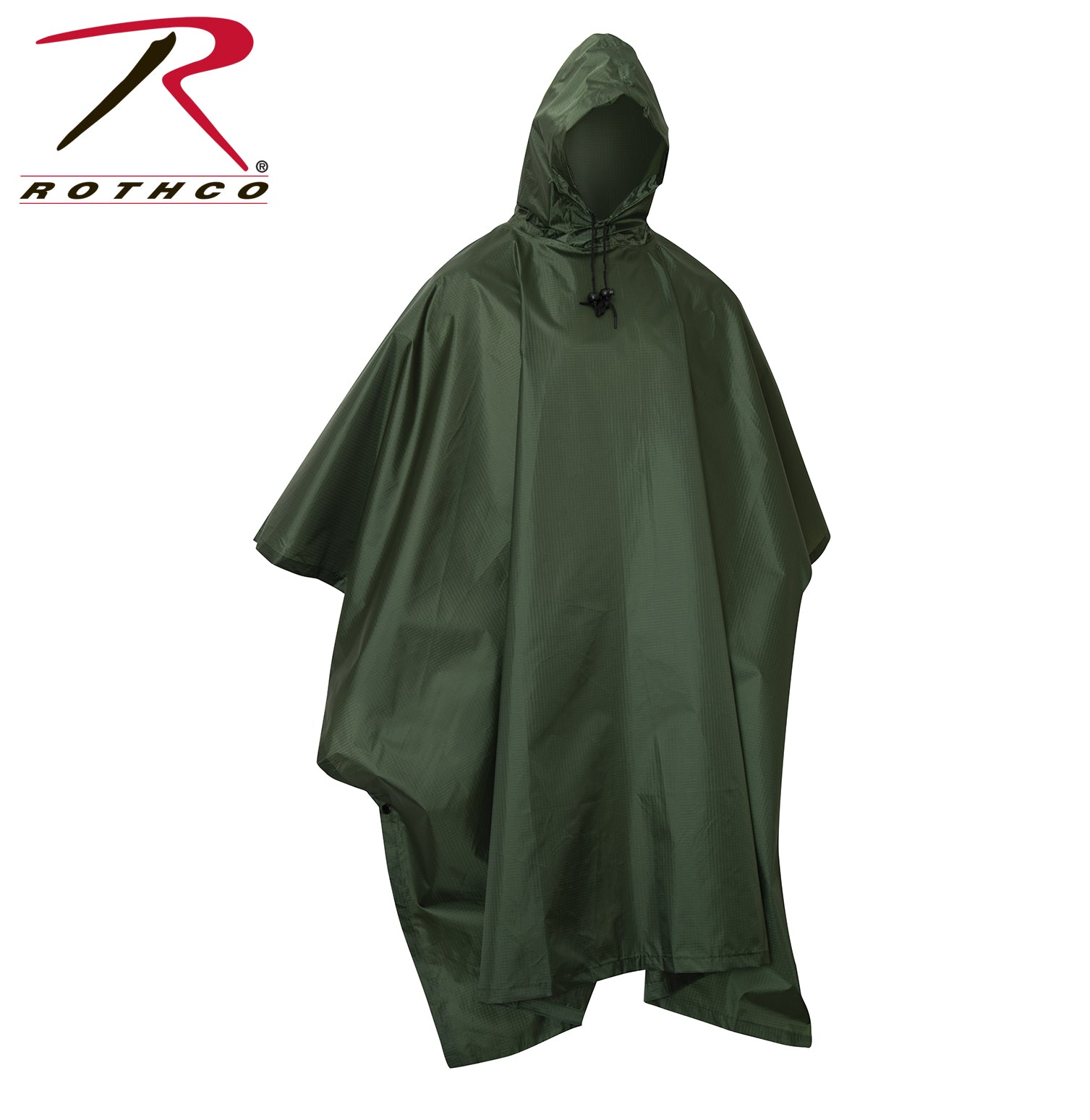 Rothco G.I. Type Rip-Stop Poncho LARSON TACTICAL SUPPLY