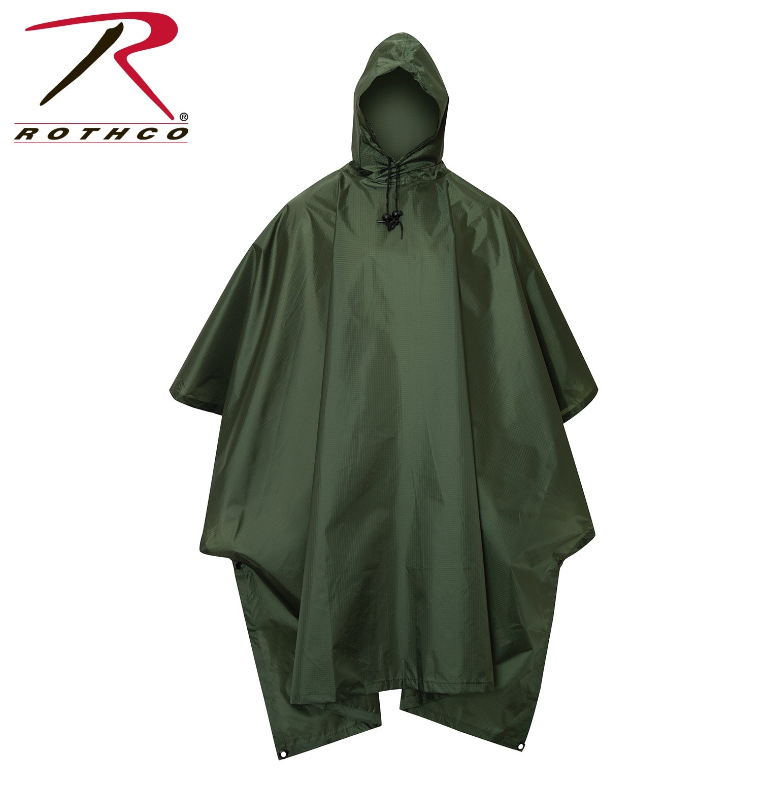 Rothco G.I. Type Rip-Stop Poncho LARSON TACTICAL SUPPLY