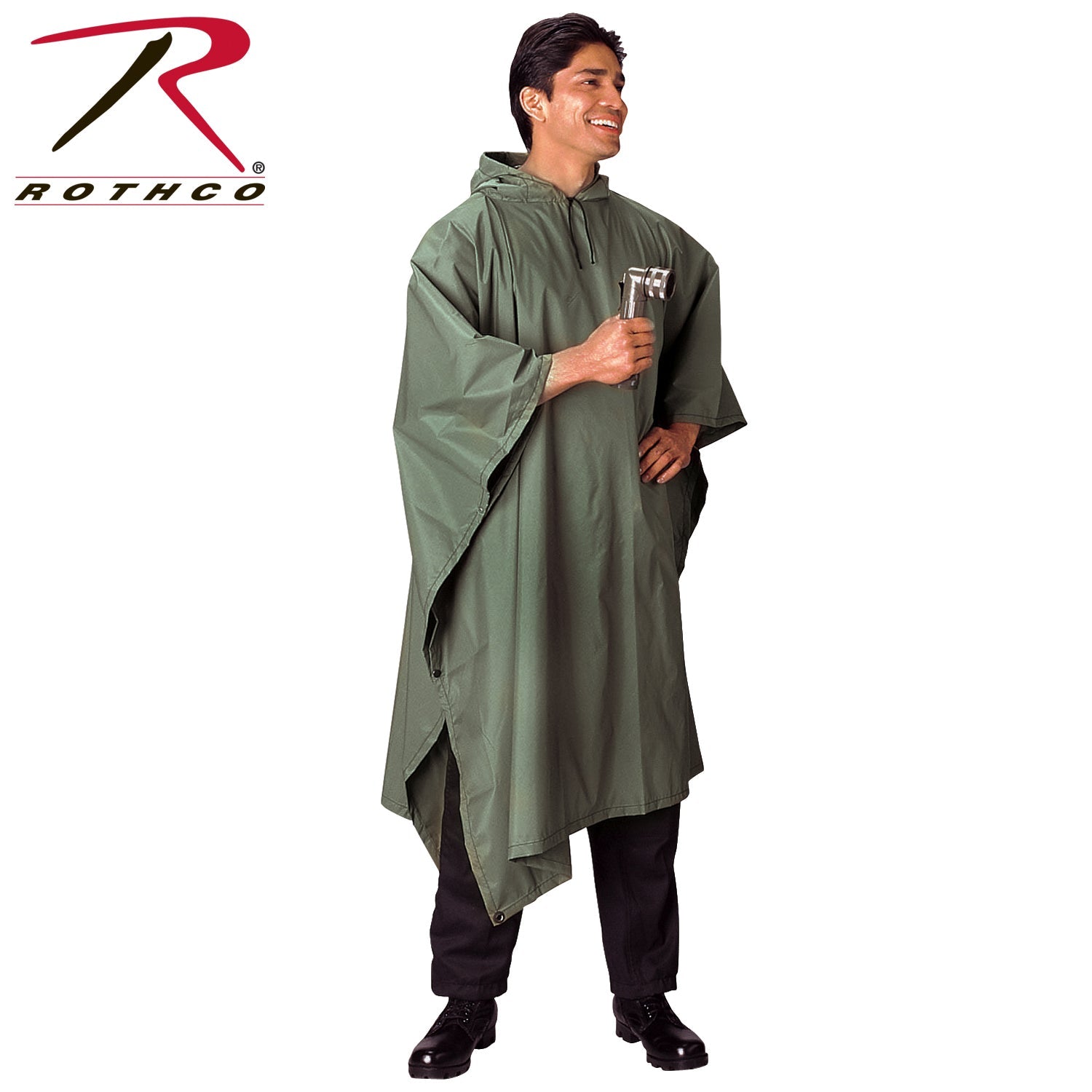 Rothco G.I. Type Rip-Stop Poncho LARSON TACTICAL SUPPLY