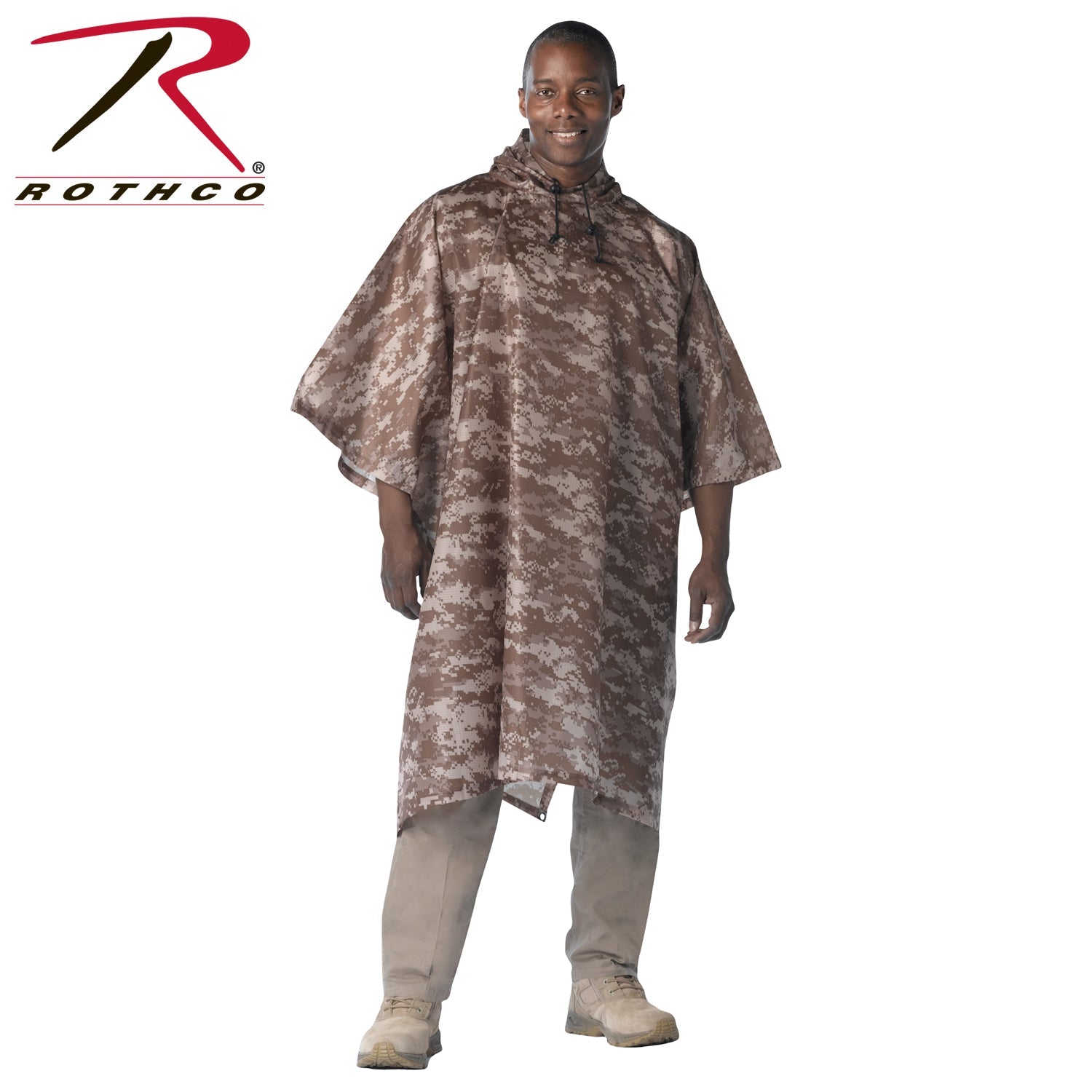 Rothco G.I. Type Rip-Stop Poncho LARSON TACTICAL SUPPLY