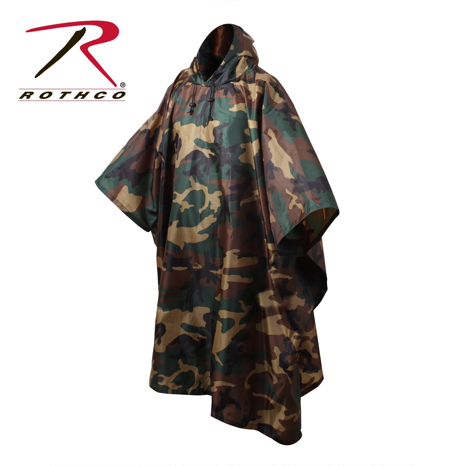 Rothco G.I. Type Rip-Stop Poncho LARSON TACTICAL SUPPLY