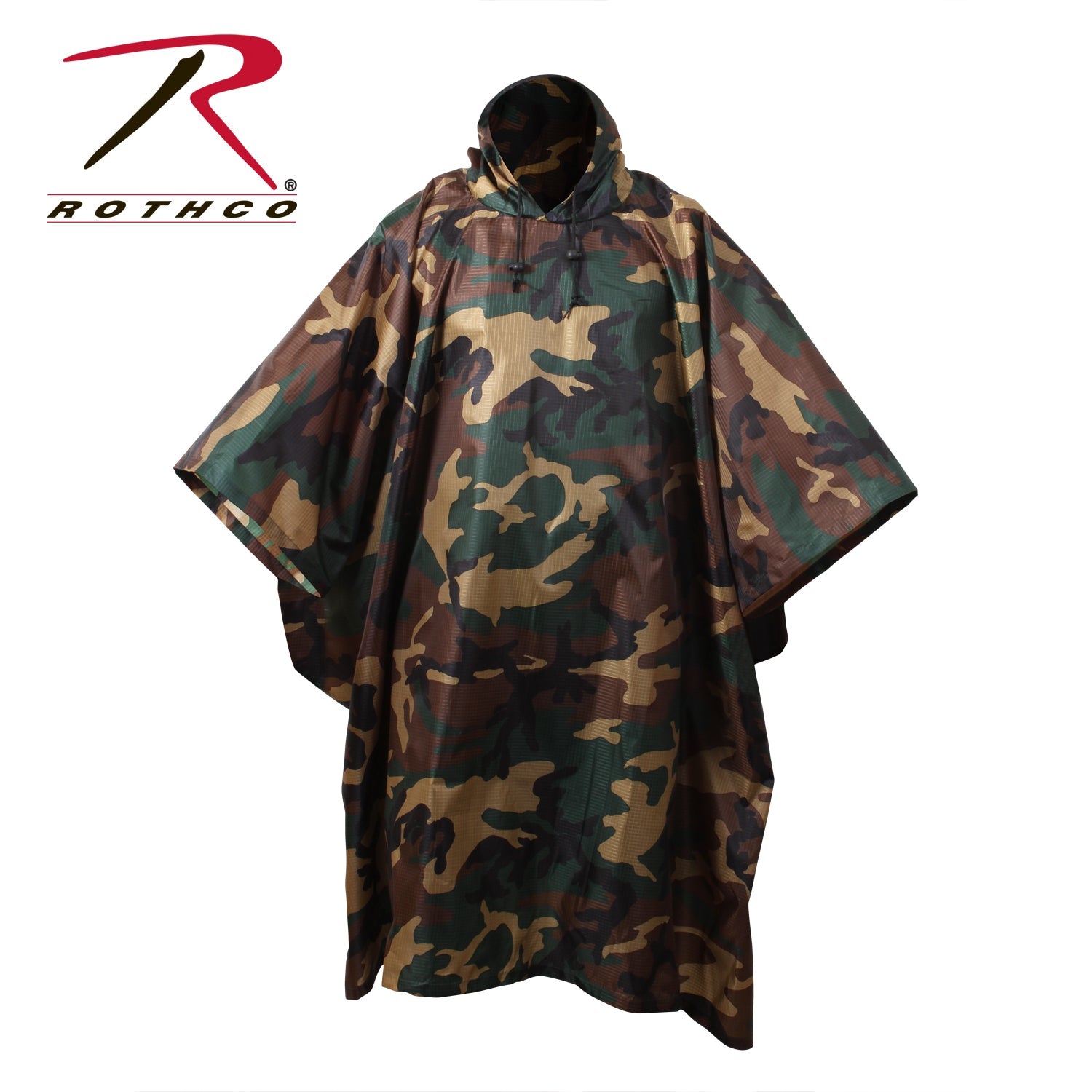 Rothco G.I. Type Rip-Stop Poncho LARSON TACTICAL SUPPLY
