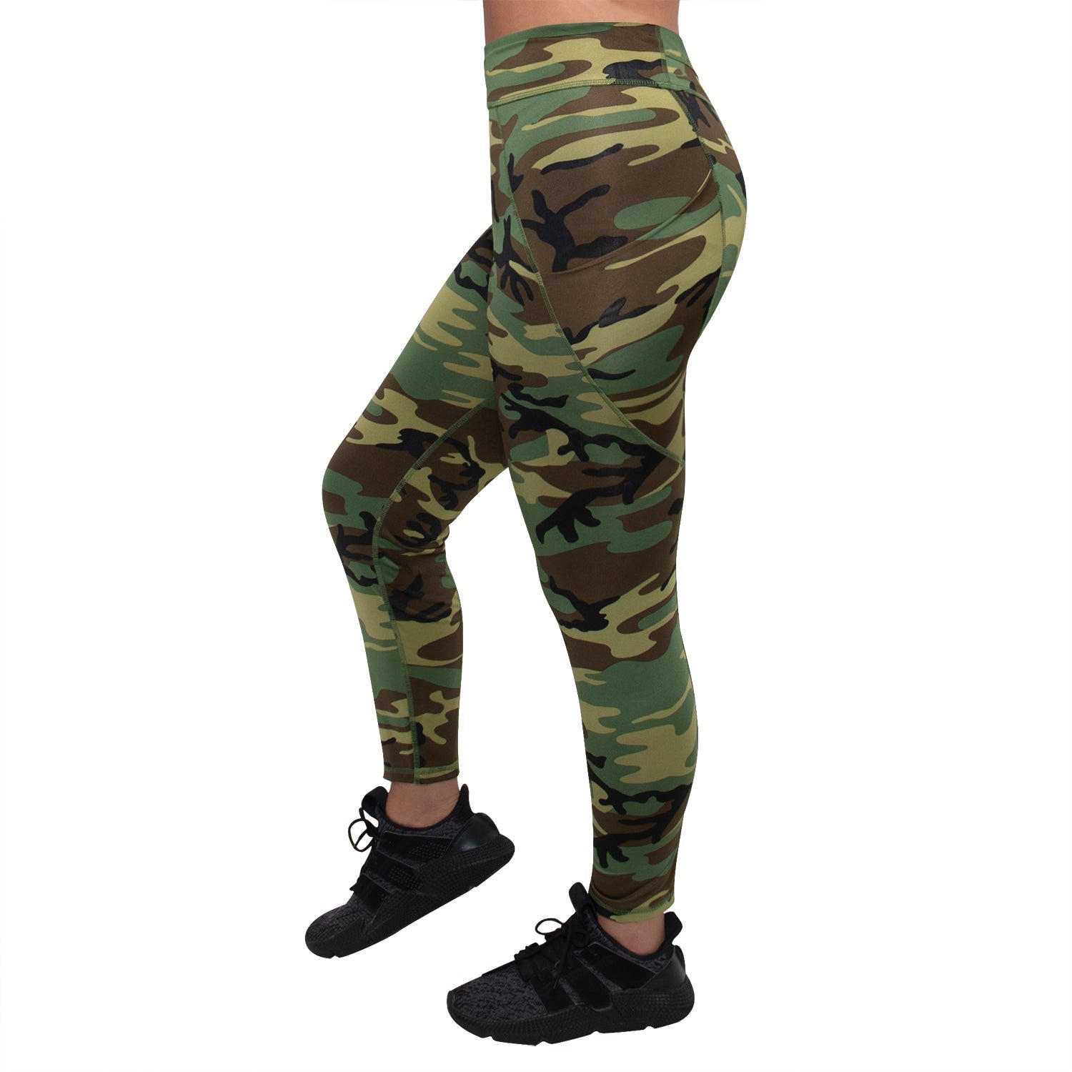 Rothco Womens Workout Performance Camo Leggings With Pockets LARSON TACTICAL SUPPLY