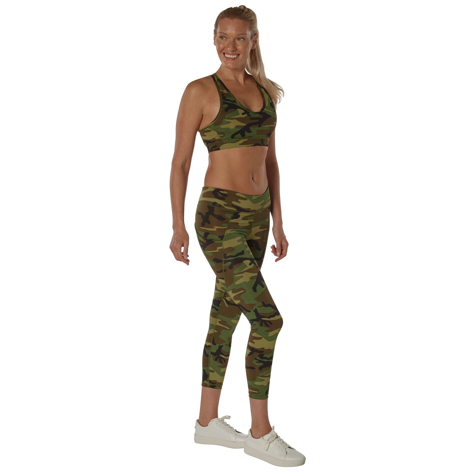Rothco Womens Workout Performance Camo Leggings With Pockets LARSON TACTICAL SUPPLY