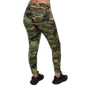 Rothco Womens Workout Performance Camo Leggings With Pockets LARSON TACTICAL SUPPLY