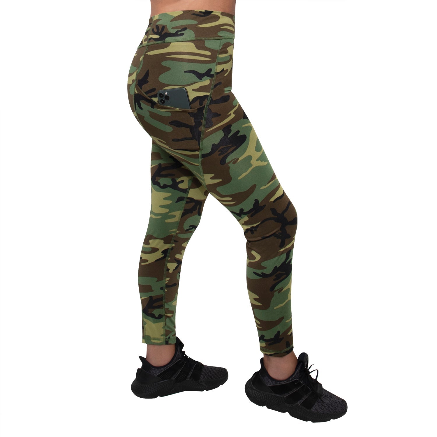 Rothco Womens Workout Performance Camo Leggings With Pockets LARSON TACTICAL SUPPLY