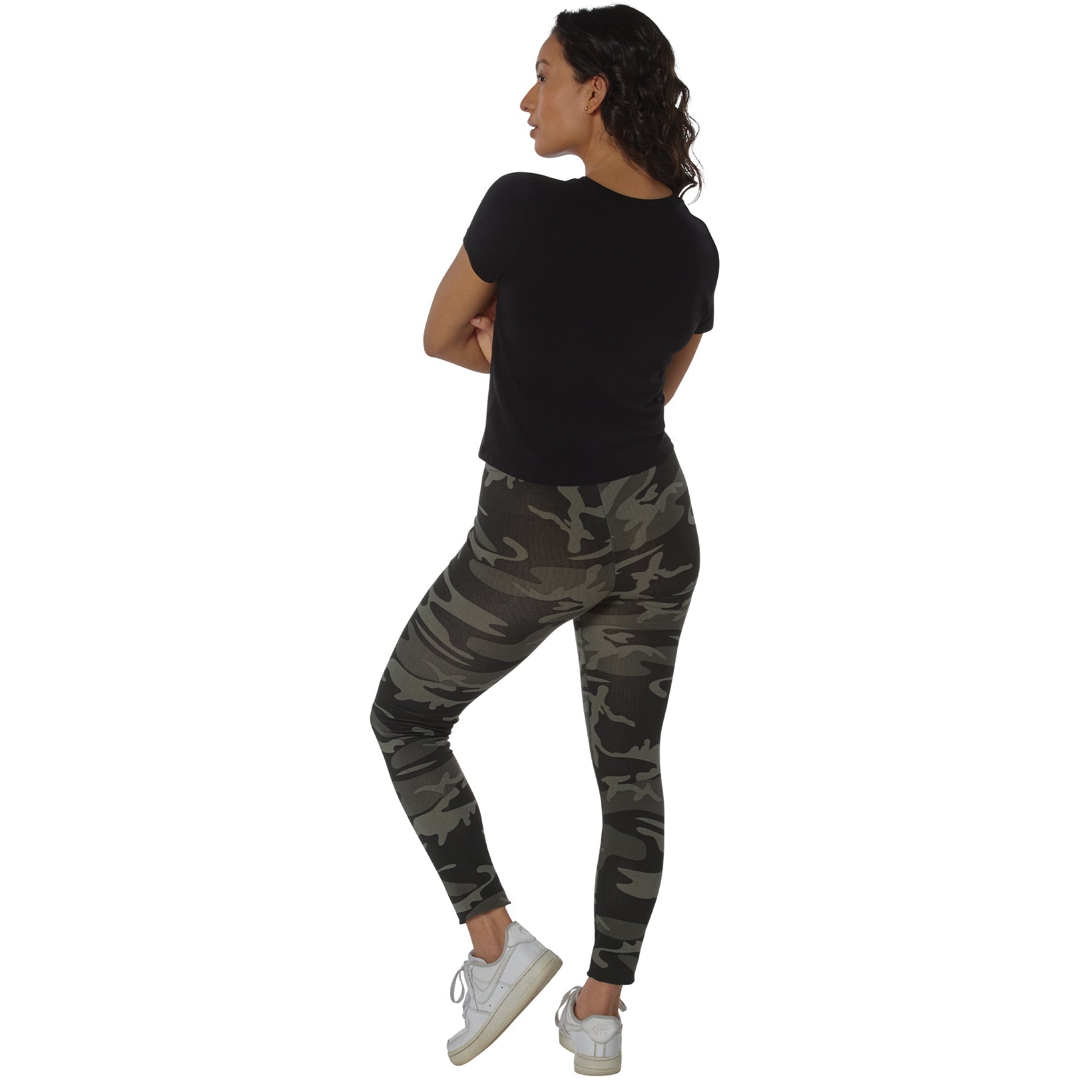 Rothco Womens Workout Performance Camo Leggings With Pockets LARSON TACTICAL SUPPLY