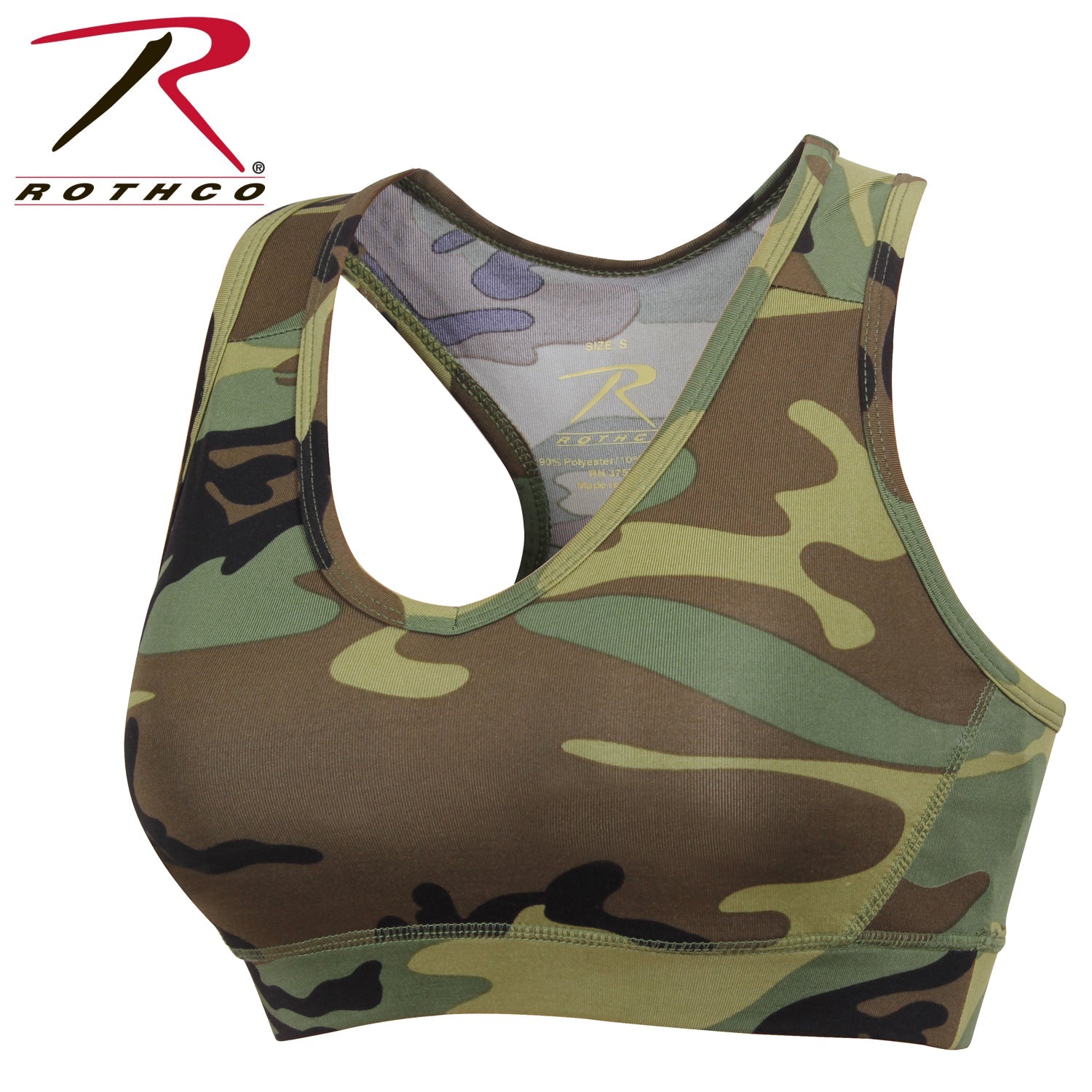 Rothco Camo Sports Bra LARSON TACTICAL SUPPLY