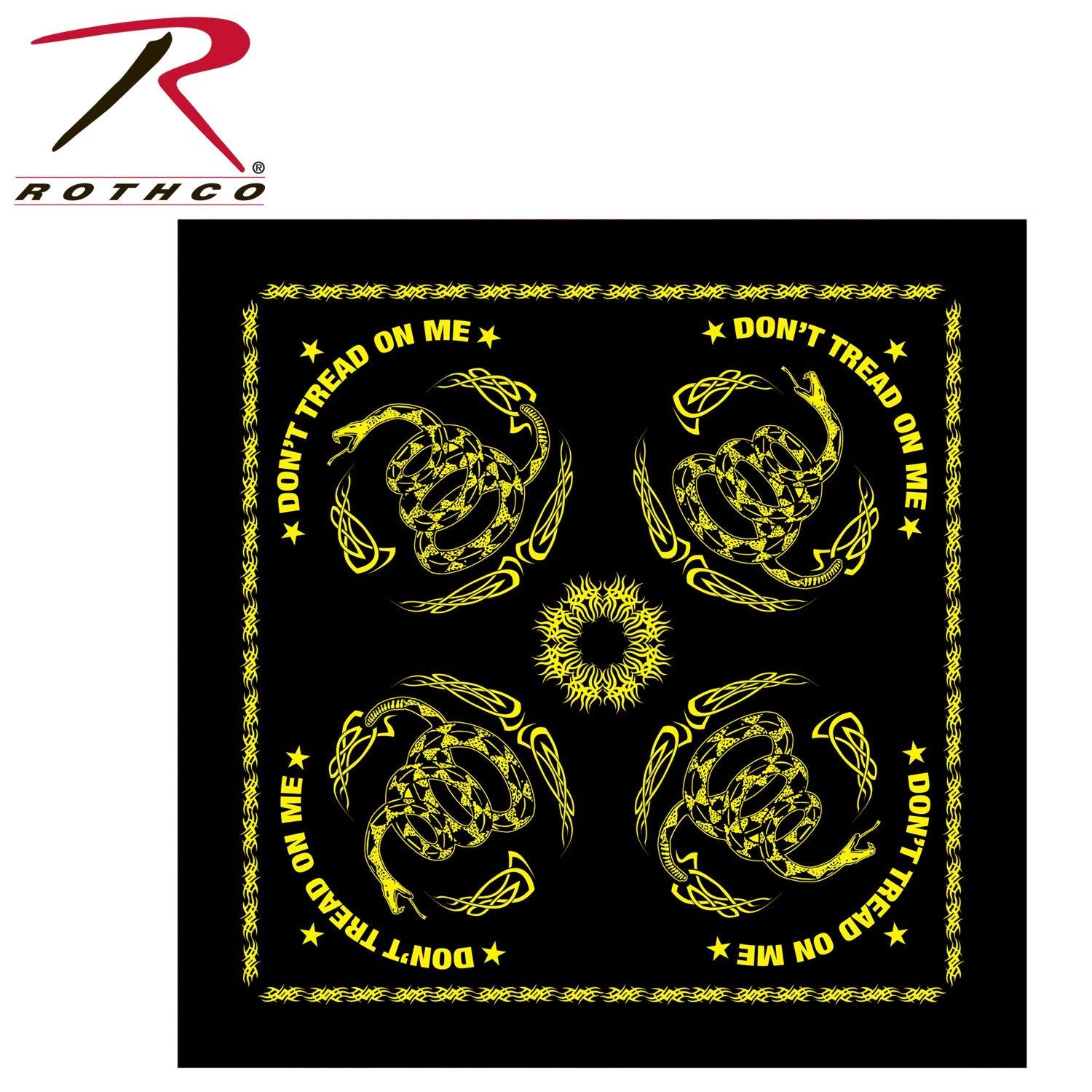 Rothco Gadsden Don't Tread On Me Bandana LARSON TACTICAL SUPPLY