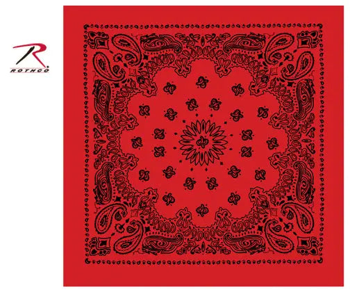 Rothco Trainmen Paisley Bandana - 22" X 22" LARSON TACTICAL SUPPLY