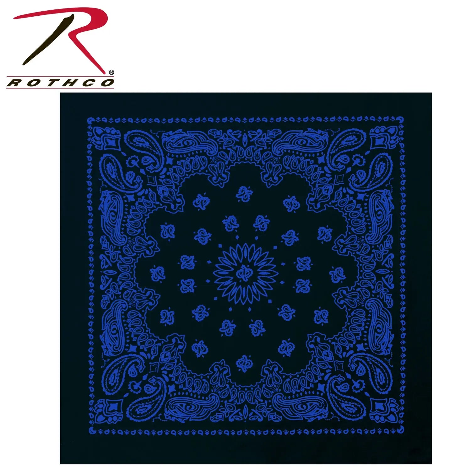 Rothco Trainmen Paisley Bandana - 22" X 22" LARSON TACTICAL SUPPLY