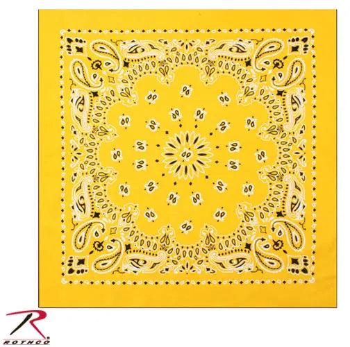 Rothco Trainmen Paisley Bandana - 22" X 22" LARSON TACTICAL SUPPLY