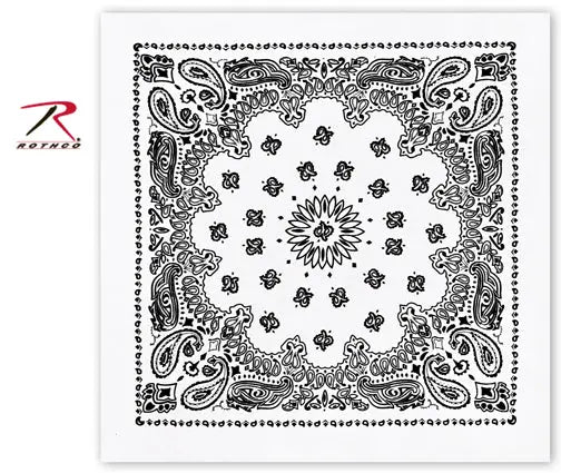 Rothco Trainmen Paisley Bandana - 22" X 22" LARSON TACTICAL SUPPLY