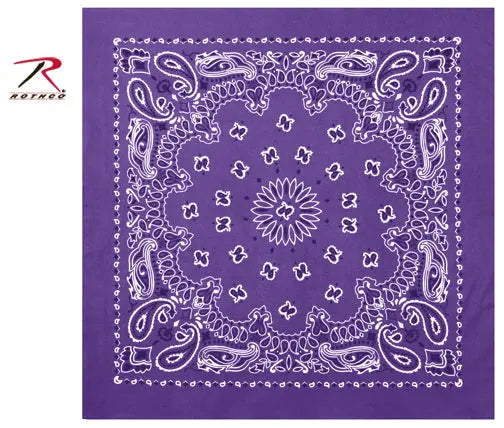 Rothco Trainmen Paisley Bandana - 22" X 22" LARSON TACTICAL SUPPLY