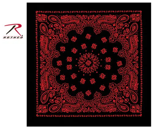 Rothco Trainmen Paisley Bandana - 22" X 22" LARSON TACTICAL SUPPLY