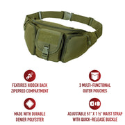 Rothco Tactical Concealed Carry Waist Pack LARSON TACTICAL SUPPLY