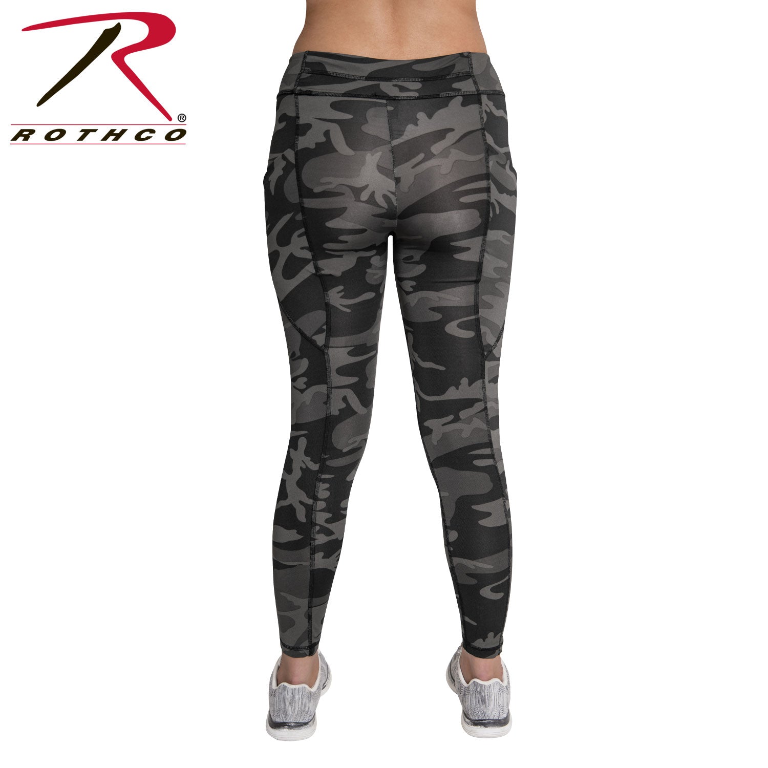 Rothco Womens Camo Workout Performance Legging Shorts LARSON TACTICAL SUPPLY